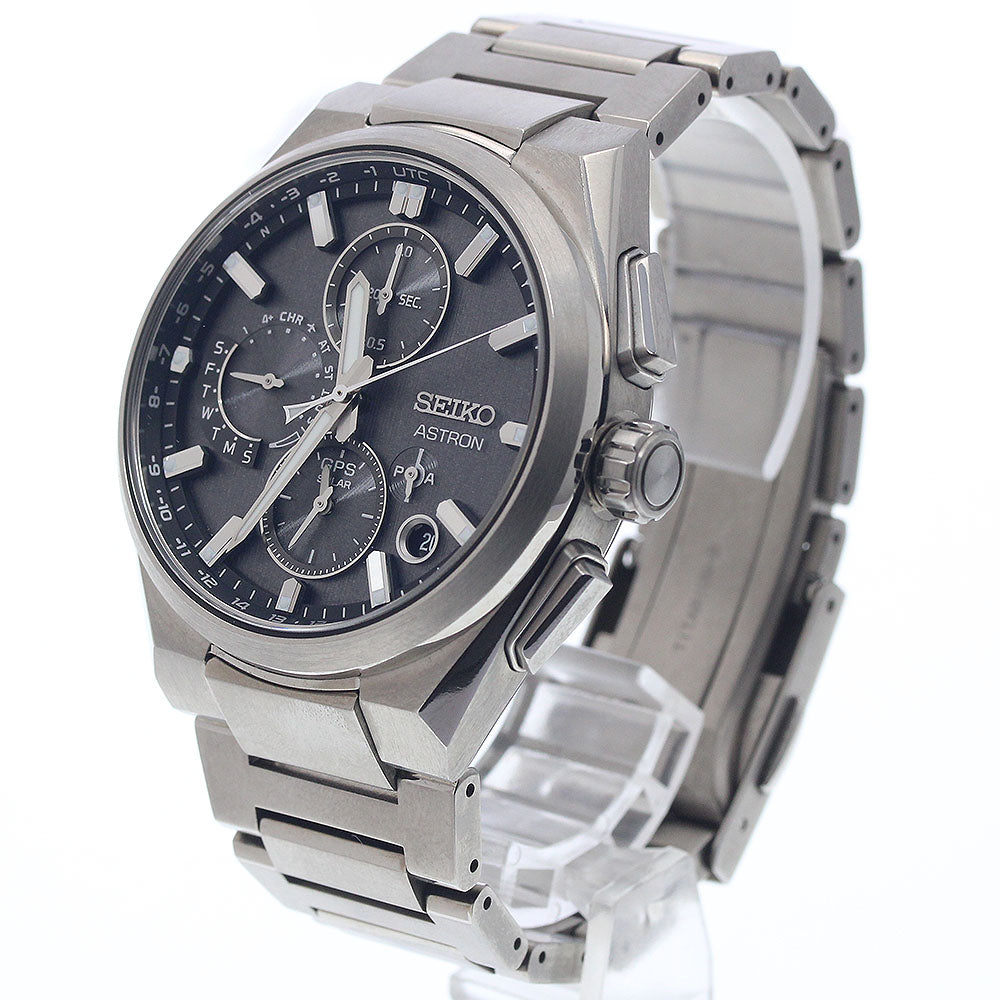 SEIKO SBXC163/5X83-0AE0-1 Astron Core Shop Exclusive Model GPS Solar Radio Controlled Men's Watch (Comes with Box and Warranty)