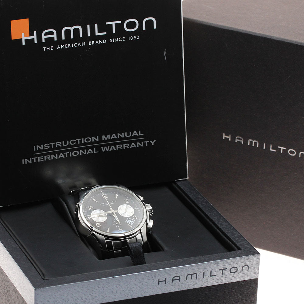 Hamilton H326560 Jazzmaster Chronograph Date Automatic Men's Watch (with box and warranty)
