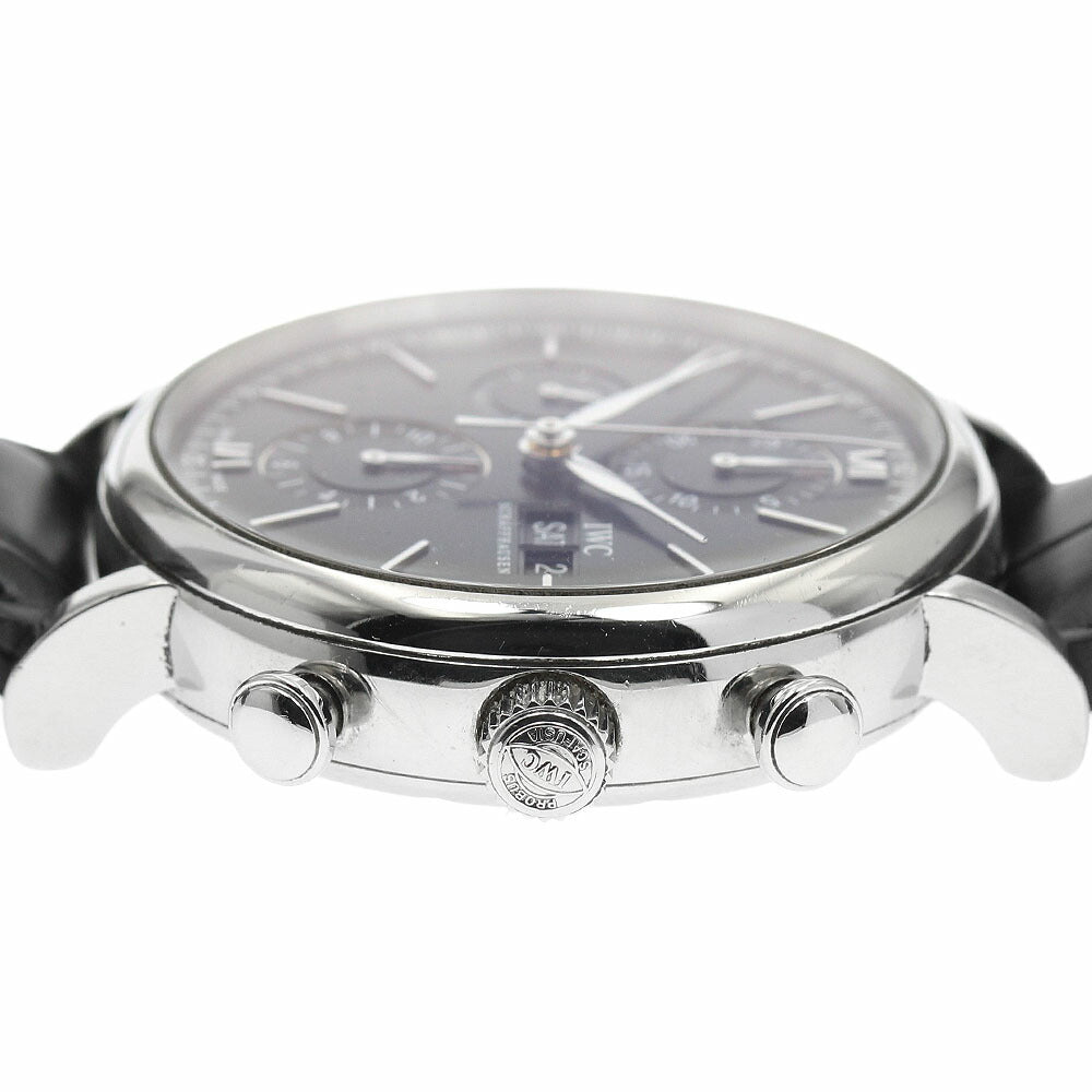 IWC SCHAFFHAUSEN IW391008 Portofino Day-Date Chronograph Automatic Men's Watch with Warranty