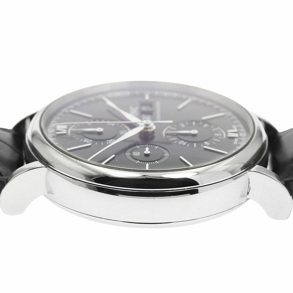IWC SCHAFFHAUSEN IW391008 Portofino Day-Date Chronograph Automatic Men's Watch with Warranty