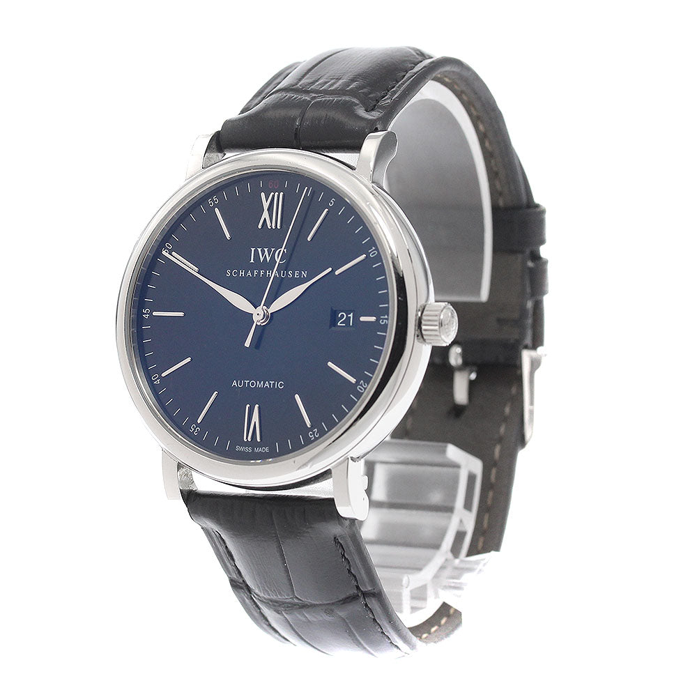 IWC SCHAFFHAUSEN IW356502 Portofino Date Automatic Men's Watch with Warranty