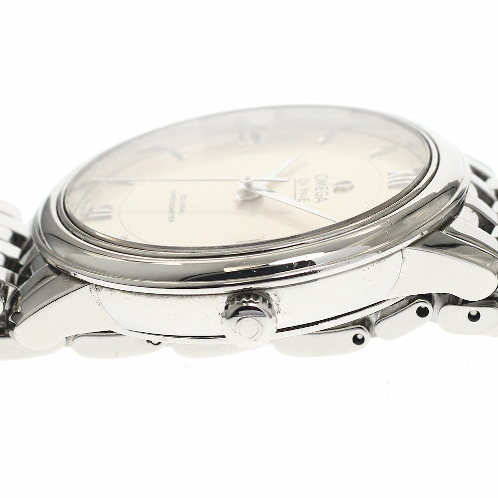 OMEGA 424.10.37.20.02.001 De Ville Prestige Co-Axial Date Automatic Men's Watch with Warranty