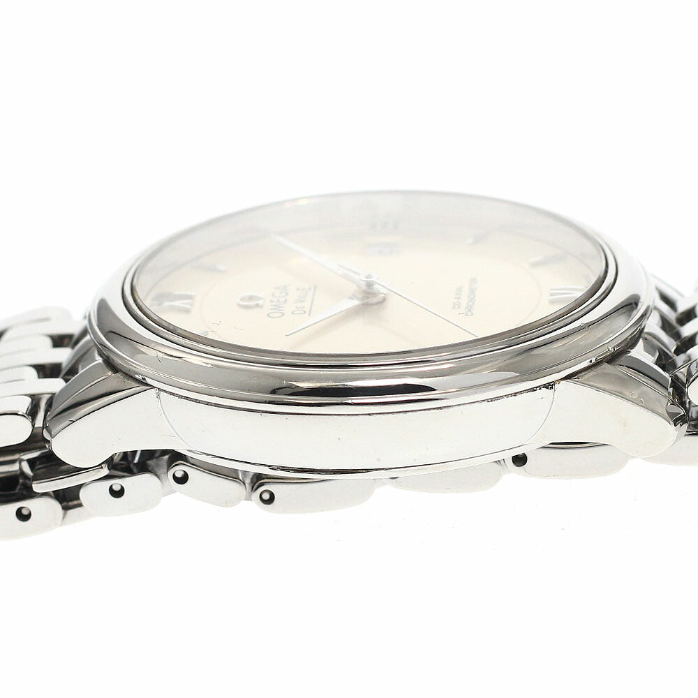 OMEGA 424.10.37.20.02.001 De Ville Prestige Co-Axial Date Automatic Men's Watch with Warranty