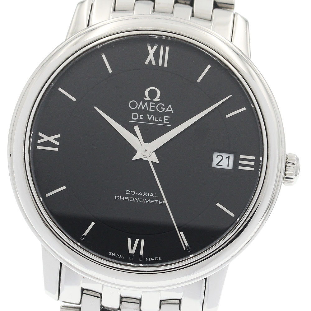 OMEGA 424.10.37.20.01.001 De Ville Prestige Co-Axial Automatic Men's Watch Excellent Condition with Warranty.