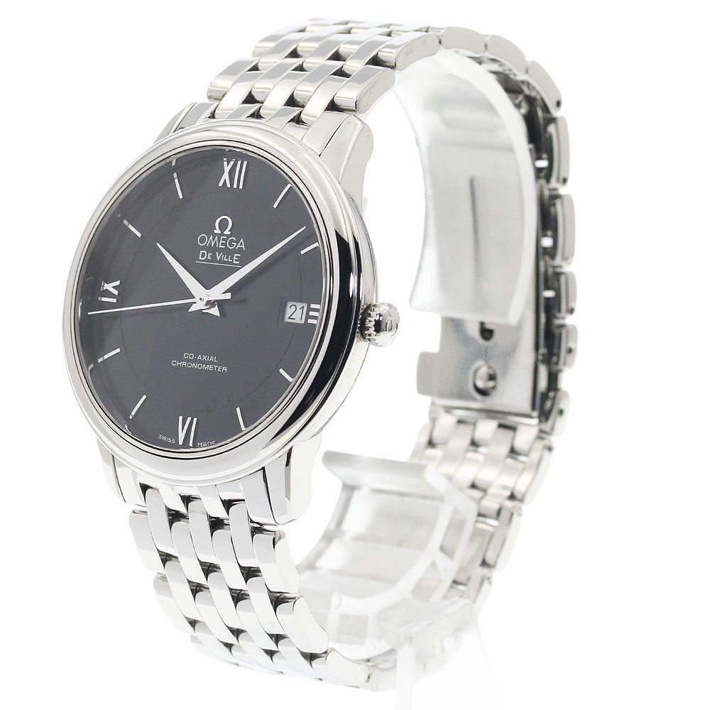 OMEGA 424.10.37.20.01.001 De Ville Prestige Co-Axial Automatic Men's Watch Excellent Condition with Warranty.