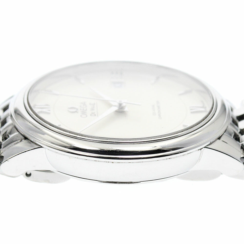 OMEGA 424.10.37.20.02.001 De Ville Prestige Co-Axial Date Automatic Men's Watch with Warranty