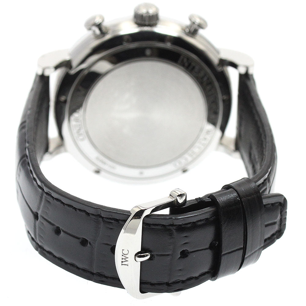 IWC SCHAFFHAUSEN IW391008 Portofino Day-Date Chronograph Automatic Men's Watch with Warranty