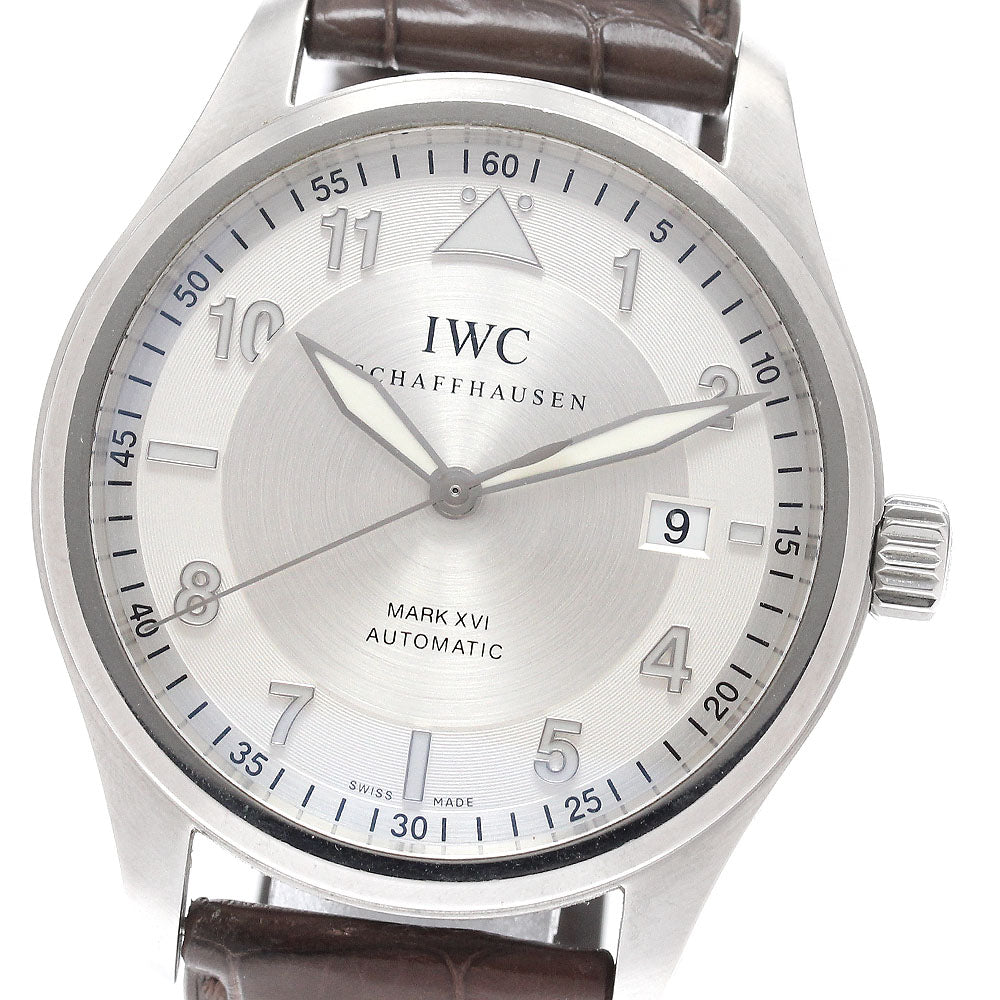 IWC SCHAFFHAUSEN IW325502 Spitfire Mark XVI Date Automatic Men's Watch with Warranty