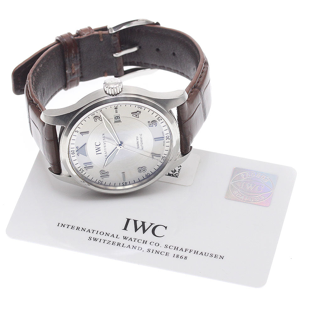 IWC SCHAFFHAUSEN IW325502 Spitfire Mark XVI Date Automatic Men's Watch with Warranty
