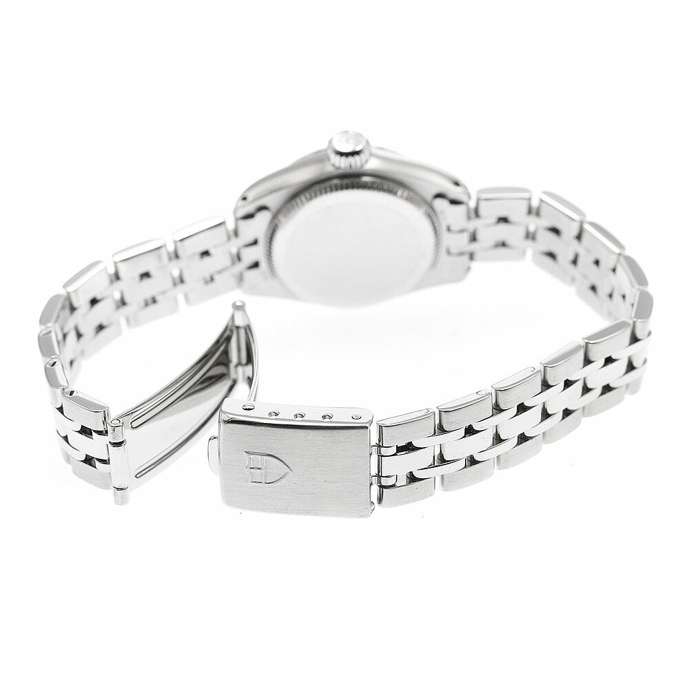 TUDOR 92514 Princess Date WG Bezel Automatic Women's Watch Excellent Condition with Warranty Card