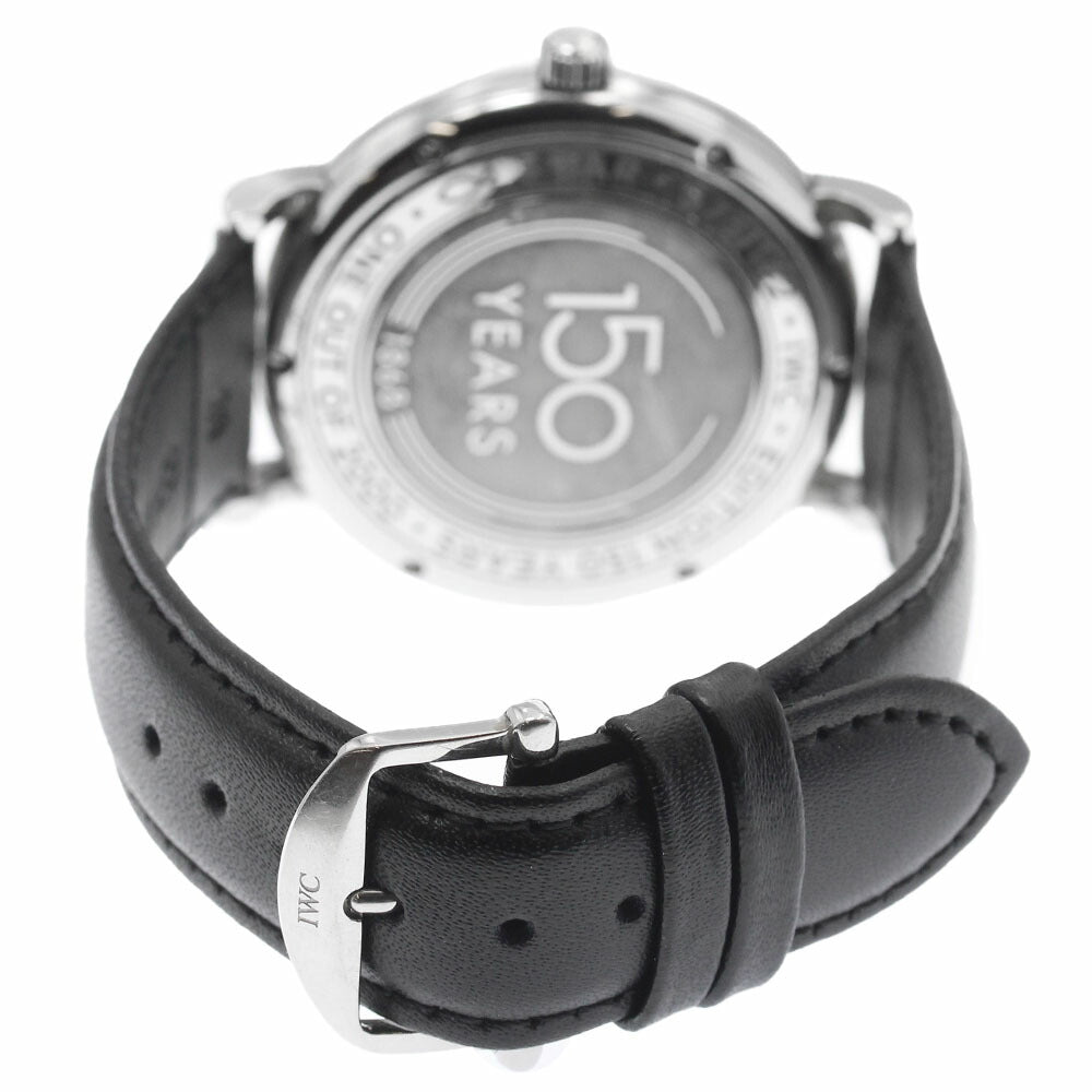 IWC SCHAFFHAUSEN IW356518 Portofino 150 Years Date Automatic Men's Watch Excellent Condition with Warranty.