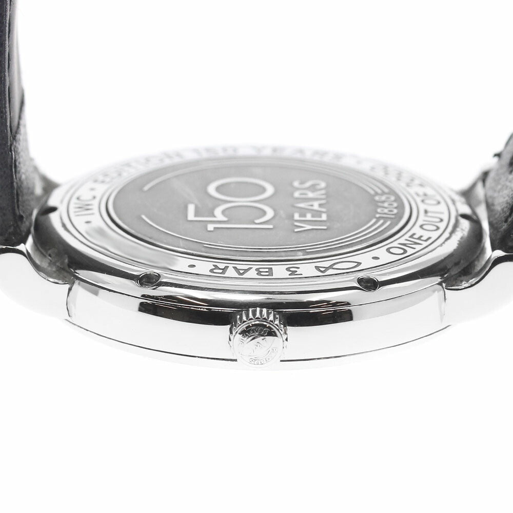 IWC SCHAFFHAUSEN IW356518 Portofino 150 Years Date Automatic Men's Watch Excellent Condition with Warranty.