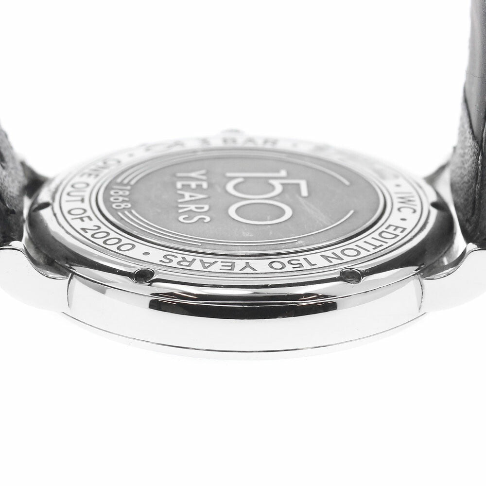 IWC SCHAFFHAUSEN IW356518 Portofino 150 Years Date Automatic Men's Watch Excellent Condition with Warranty.