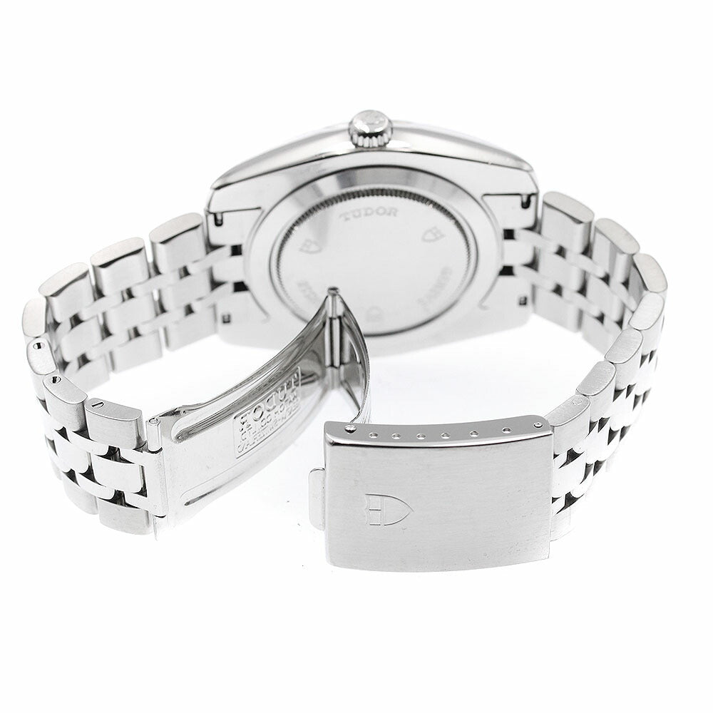 TUDOR 23010 Classic Date-Day 10-Diamond Automatic Men's Watch with Warranty