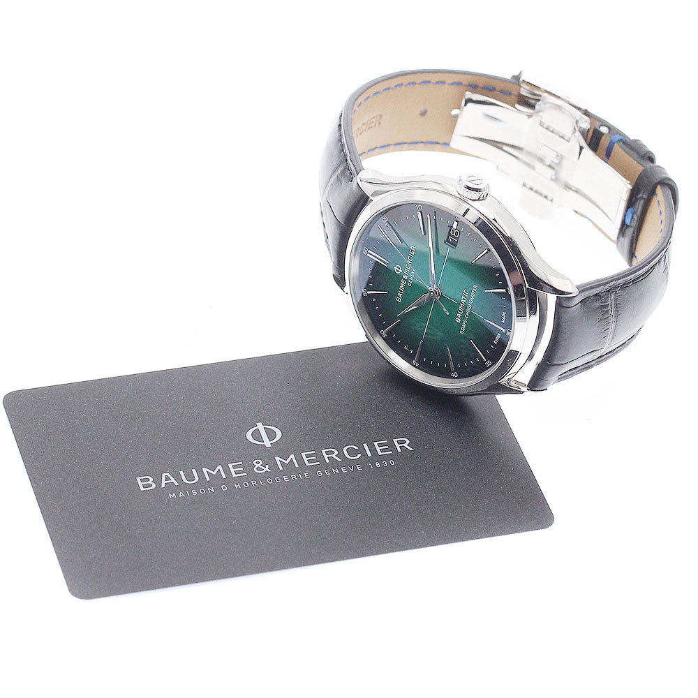 Baume & Mercier MOA10592 Clifton Date Automatic Men's Watch Excellent Condition with Warranty.