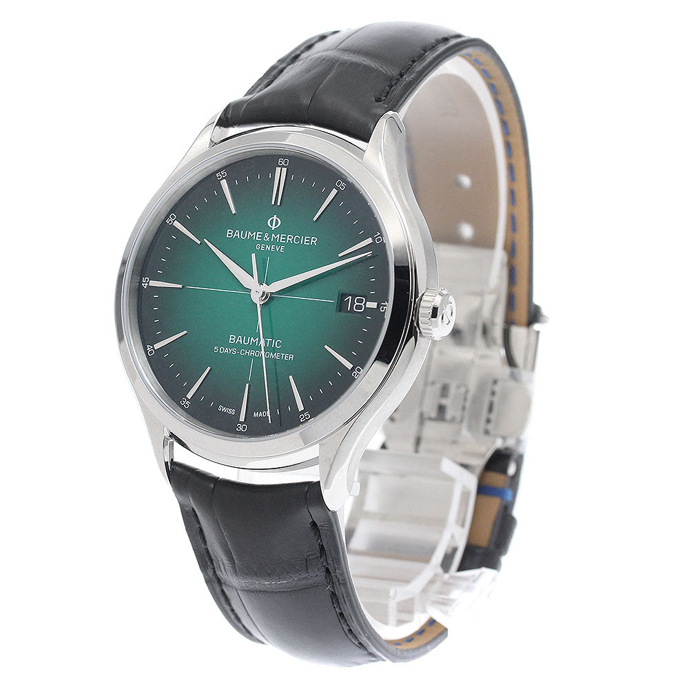 Baume & Mercier MOA10592 Clifton Date Automatic Men's Watch Excellent Condition with Warranty.