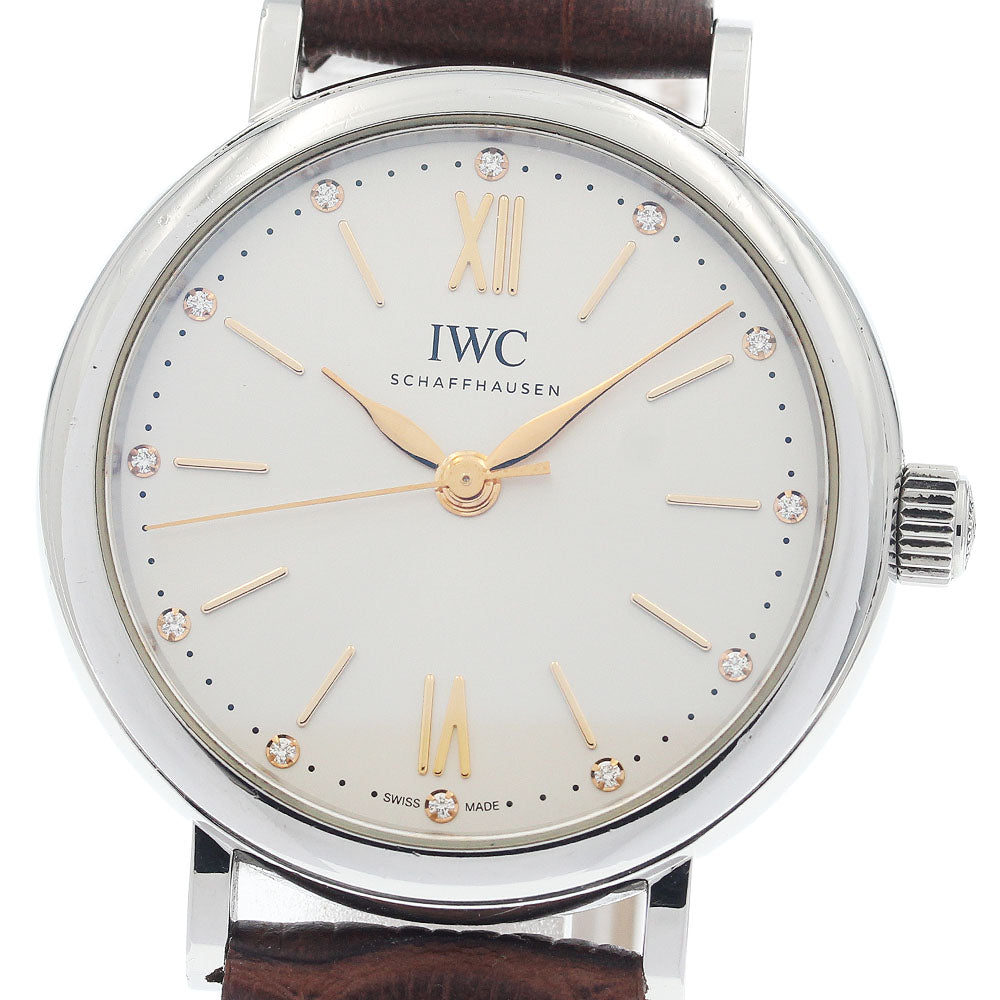 IWC SCHAFFHAUSEN IW357403 Portofino 12-Diamond Automatic Women's Watch