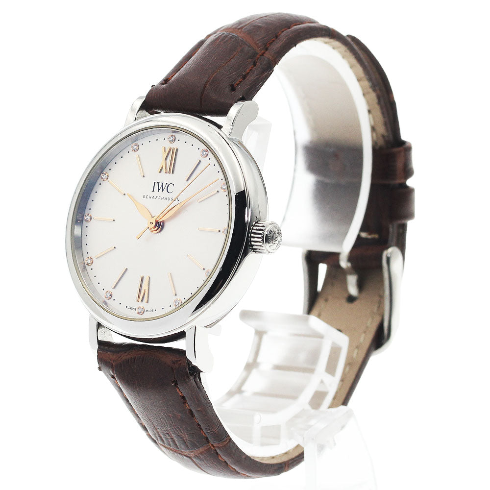 IWC SCHAFFHAUSEN IW357403 Portofino 12-Diamond Automatic Women's Watch