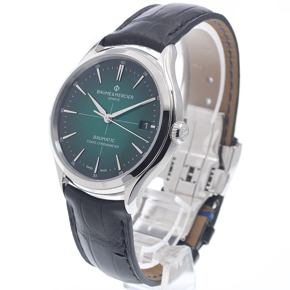 Baume & Mercier MOA10592 Clifton Date Automatic Men's Watch Excellent Condition with Warranty Card