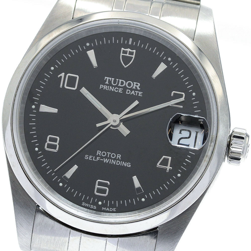 TUDOR 72000 Prince Date Automatic Watch Boys' Size Excellent Condition with Warranty.