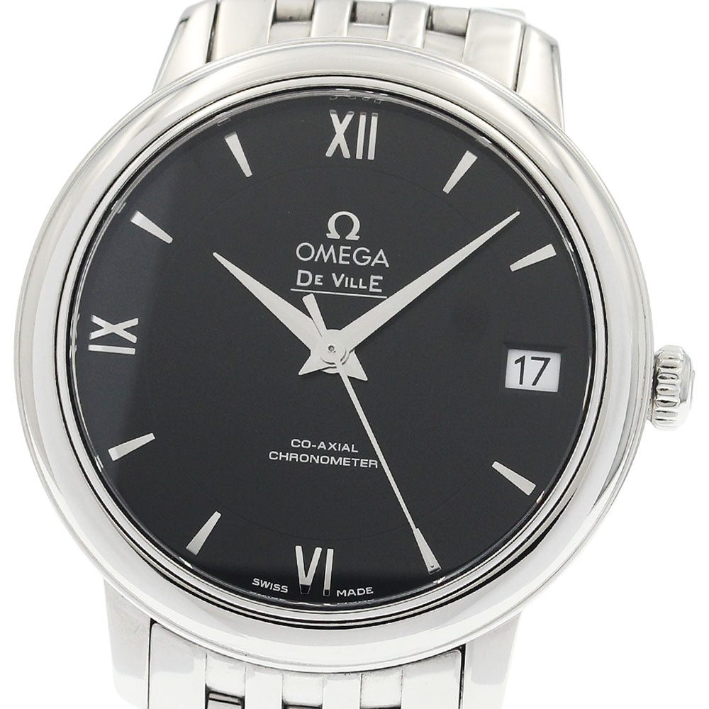 OMEGA 424.10.33.20.01.001 De Ville Prestige Date Automatic Ladies' Watch Excellent Condition with Warranty.
