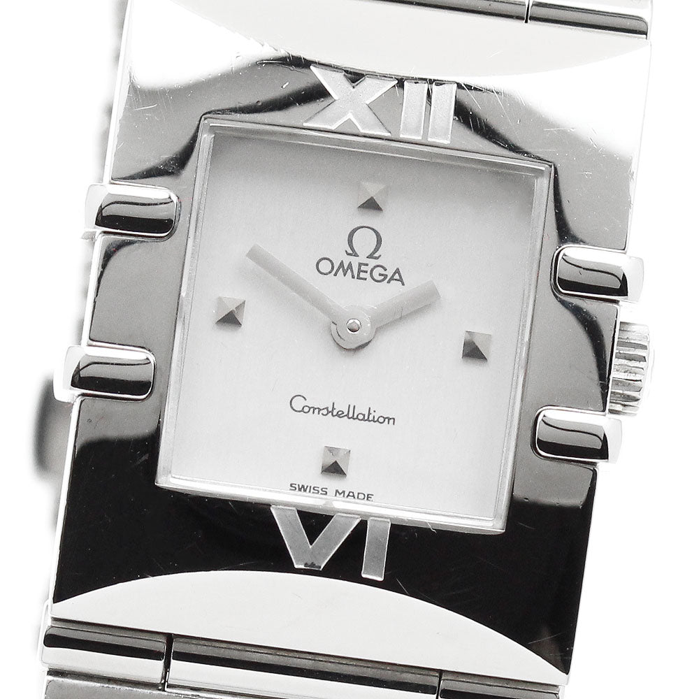 OMEGA 1521.31 Constellation Carre Quadra Quartz Ladies Watch (with box and warranty)