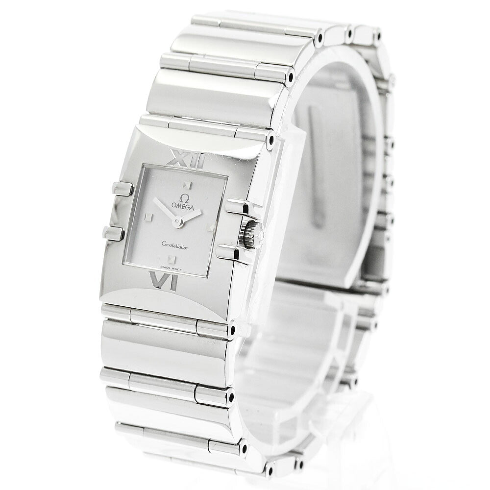 OMEGA 1521.31 Constellation Carre Quadra Quartz Ladies Watch (with box and warranty)
