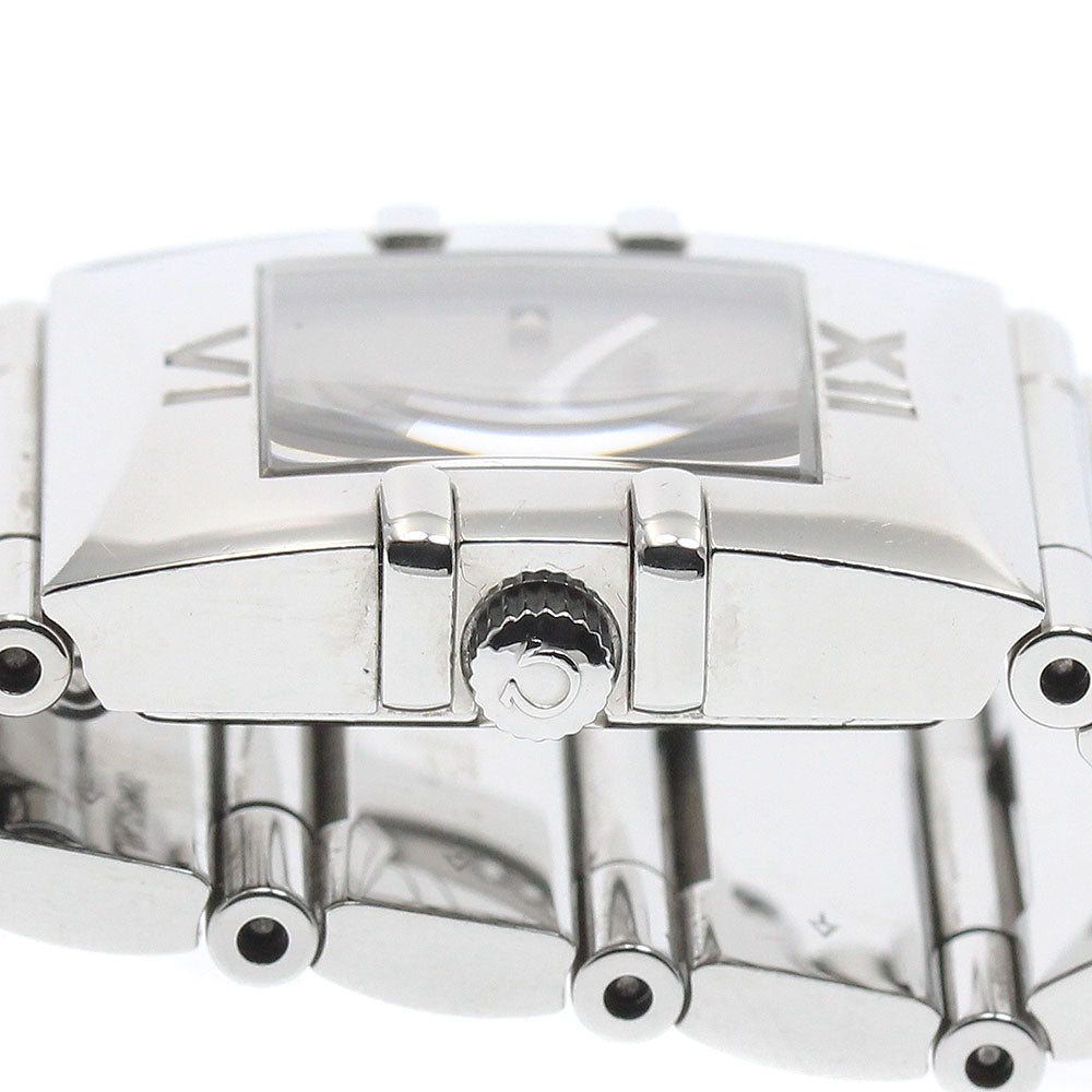 OMEGA 1521.31 Constellation Carre Quadra Quartz Ladies Watch (with box and warranty)