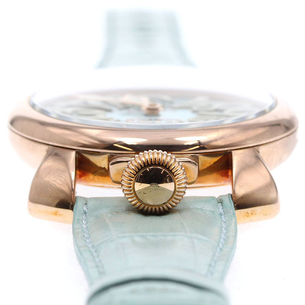 GaGa MILANO 5011.03S Manuale 48 Small Seconds Hand-wound Men's Watch Excellent Condition with Box and Warranty Card
