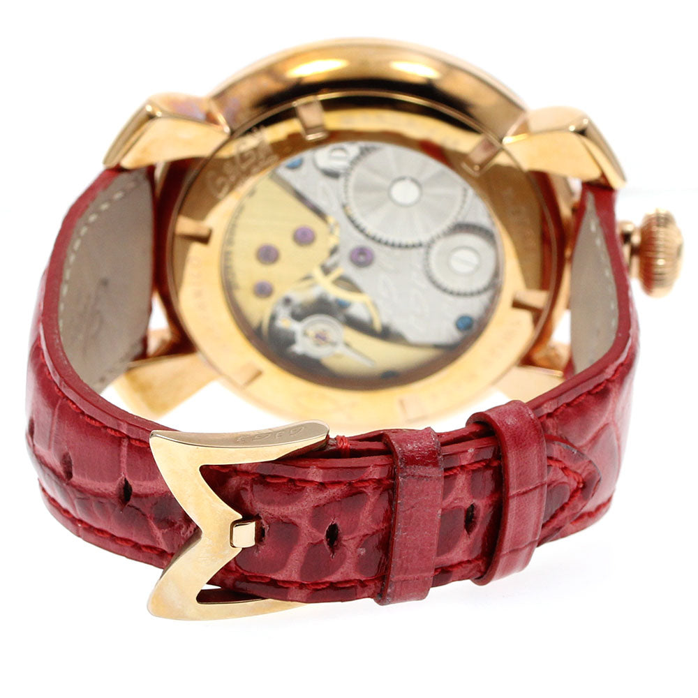 GaGa MILANO 5011.10S Manuale 48 Small Seconds Hand-wound Men's Watch with Box and Warranty Card