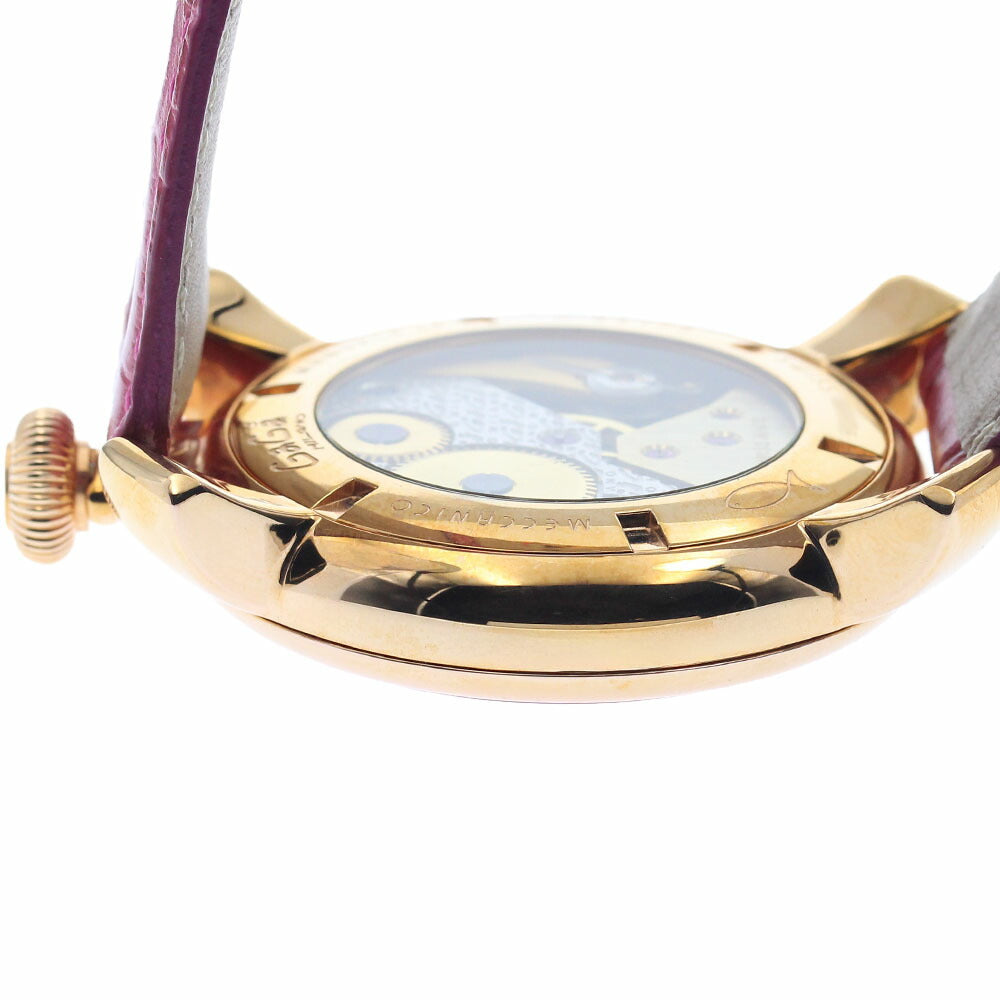 GaGa MILANO 5011.MOS02S Manuale 48 Small Seconds Hand-wound Men's Watch with Box and Warranty Card