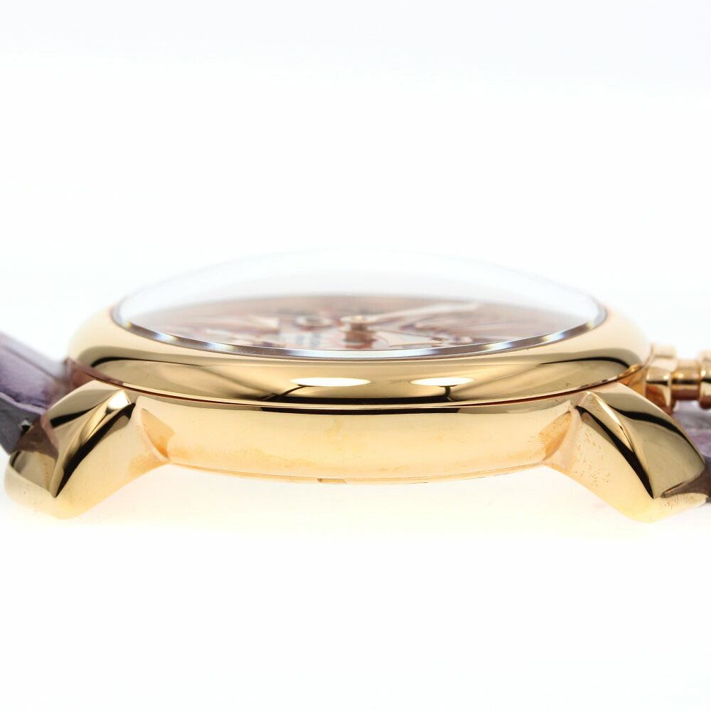 GaGa MILANO 5011MOS 01S Manuale 48 Small Seconds Hand-wound Men's Watch Excellent Condition with Box and Warranty Card