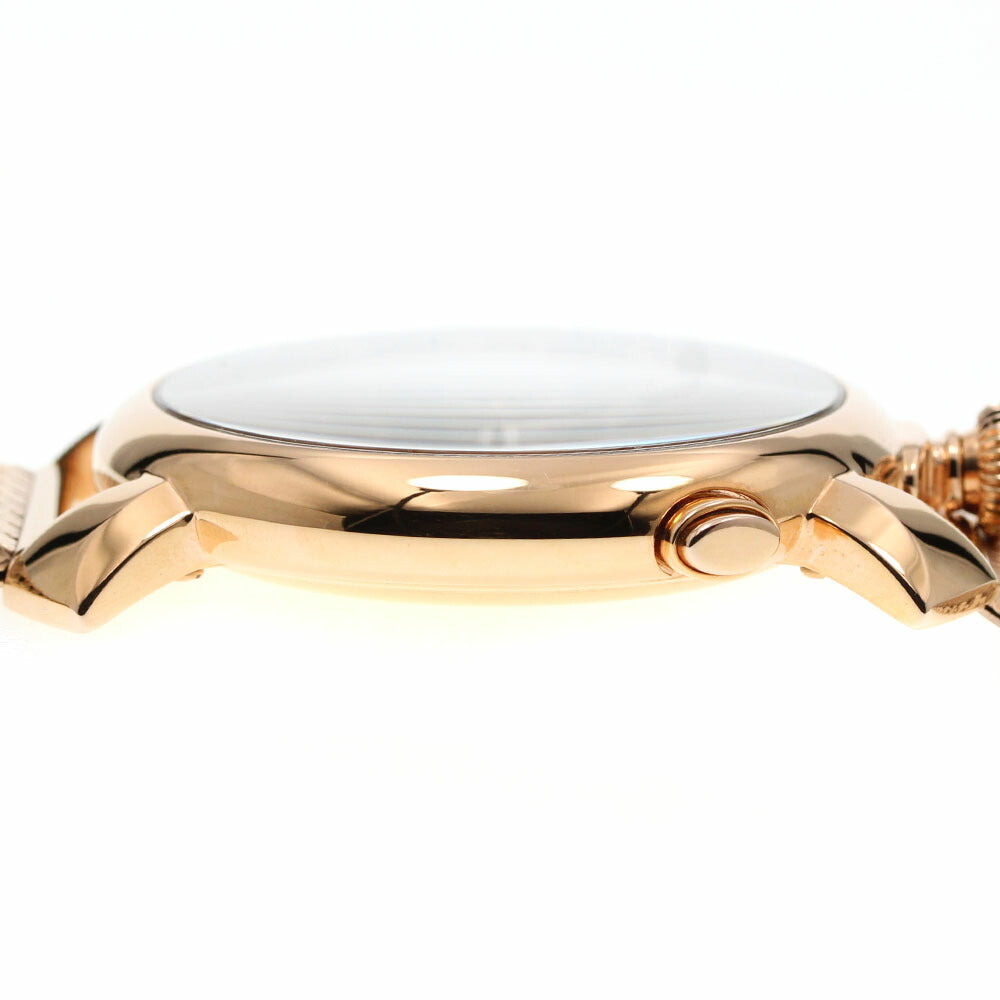 GaGa MILANO 5098.02BR Thin Chrono Date Quartz Men's Watch Excellent Condition with Box and Warranty Card.