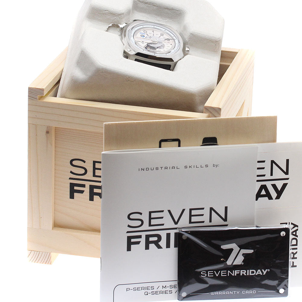 SEVENFRIDAY SF-V1/01 SF Series Small Seconds Day & Night Automatic Men's Watch (Comes with inner box and warranty)