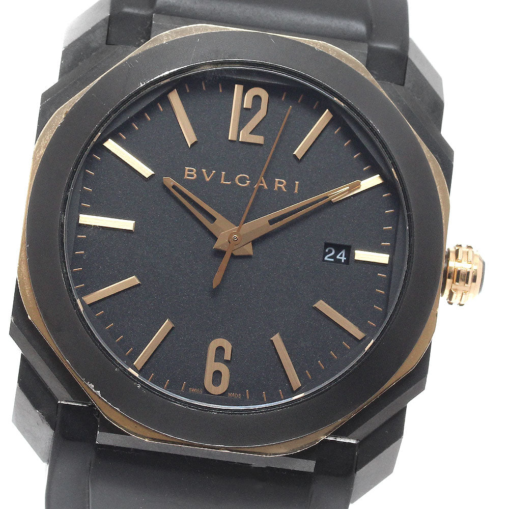 BVLGARI BGOP41SG/103085 Octo Date PG Bezel Automatic Men's Watch