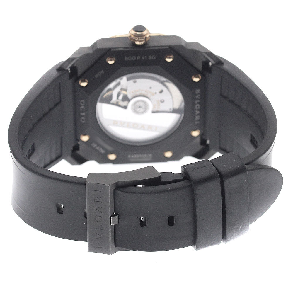 BVLGARI BGOP41SG/103085 Octo Date PG Bezel Automatic Men's Watch