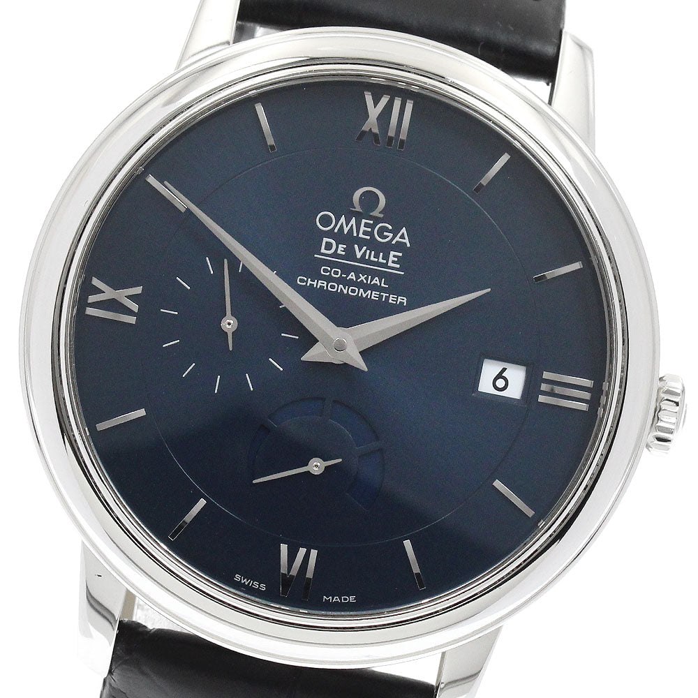 OMEGA 424.13.40.21.03.001 De Ville Prestige Power Reserve Date Automatic Men's Watch (with box and warranty)