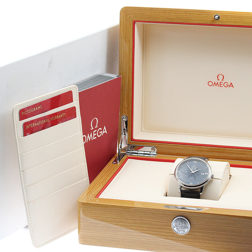 OMEGA 424.13.40.21.03.001 De Ville Prestige Power Reserve Date Automatic Men's Watch (with box and warranty)