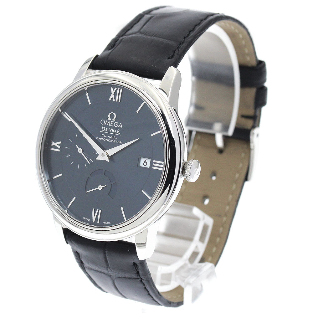 OMEGA 424.13.40.21.03.001 De Ville Prestige Power Reserve Date Automatic Men's Watch (with box and warranty)