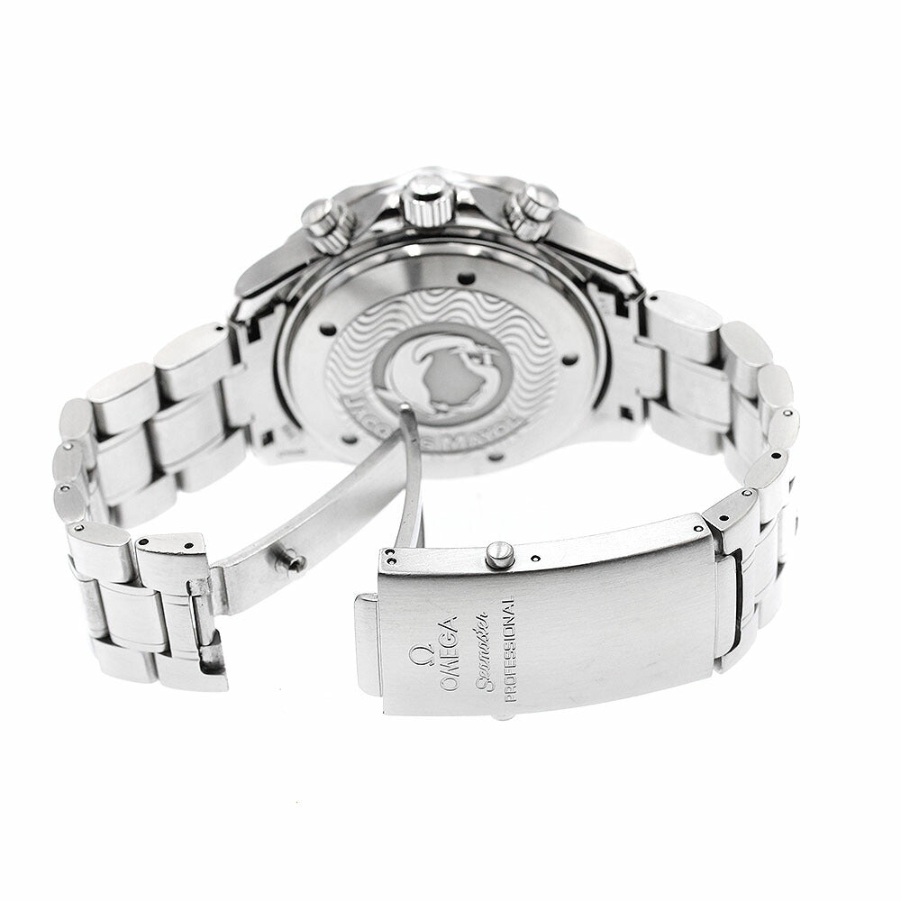 OMEGA 2595.30 Seamaster 300 Apnea Jacques Mayol Chronograph Automatic Men's Watch with Warranty