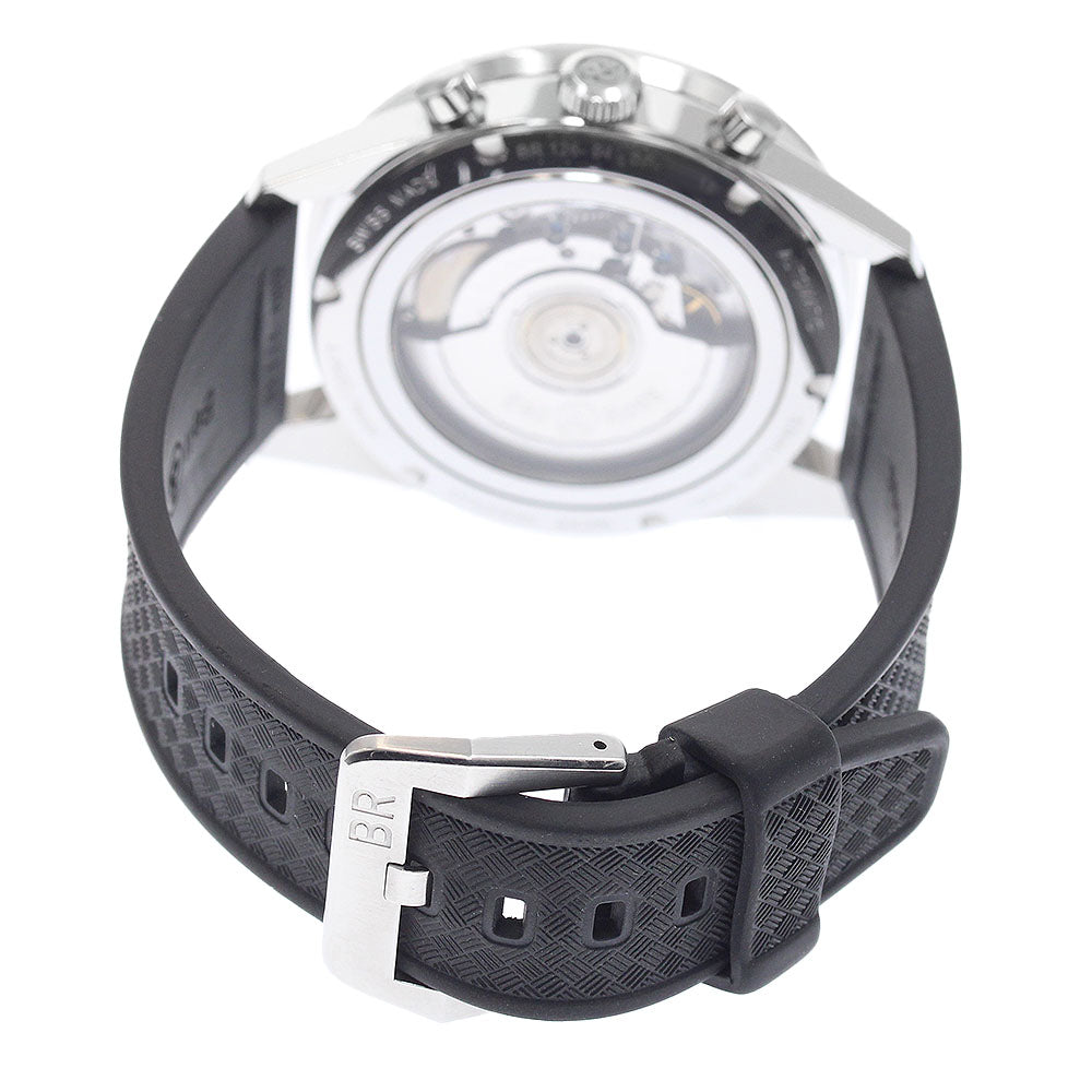 Bell & Ross BR126-94-SP Vintage Officer Black Date Chronograph Automatic Men's Watch