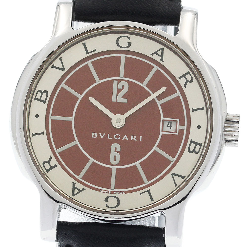BVLGARI ST29S Solo Tempo Date Quartz Ladies