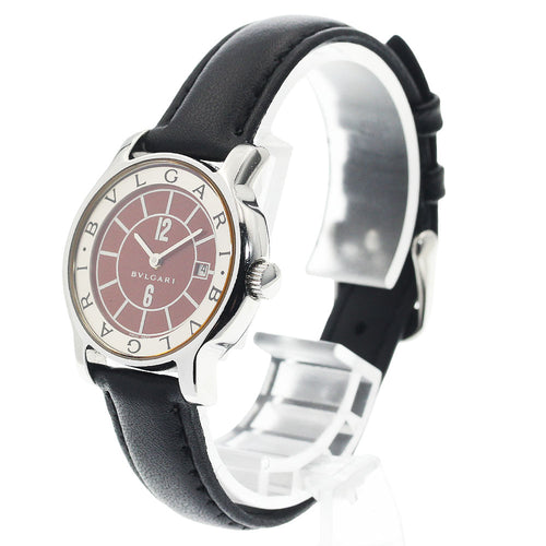 BVLGARI ST29S Solo Tempo Date Quartz Ladies