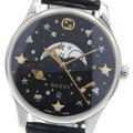 GUCCI 126.4/YA1264091 G-Timeless Moonphase Quartz Women's Watch (with inner box and warranty)