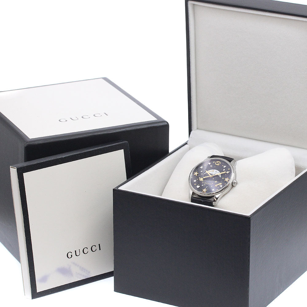 GUCCI 126.4/YA1264091 G-Timeless Moonphase Quartz Women's Watch (with inner box and warranty)