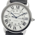 CARTIER WSRN0021 Ronde Solo de 36mm Automatic Men's Watch Excellent Condition with Warranty Card