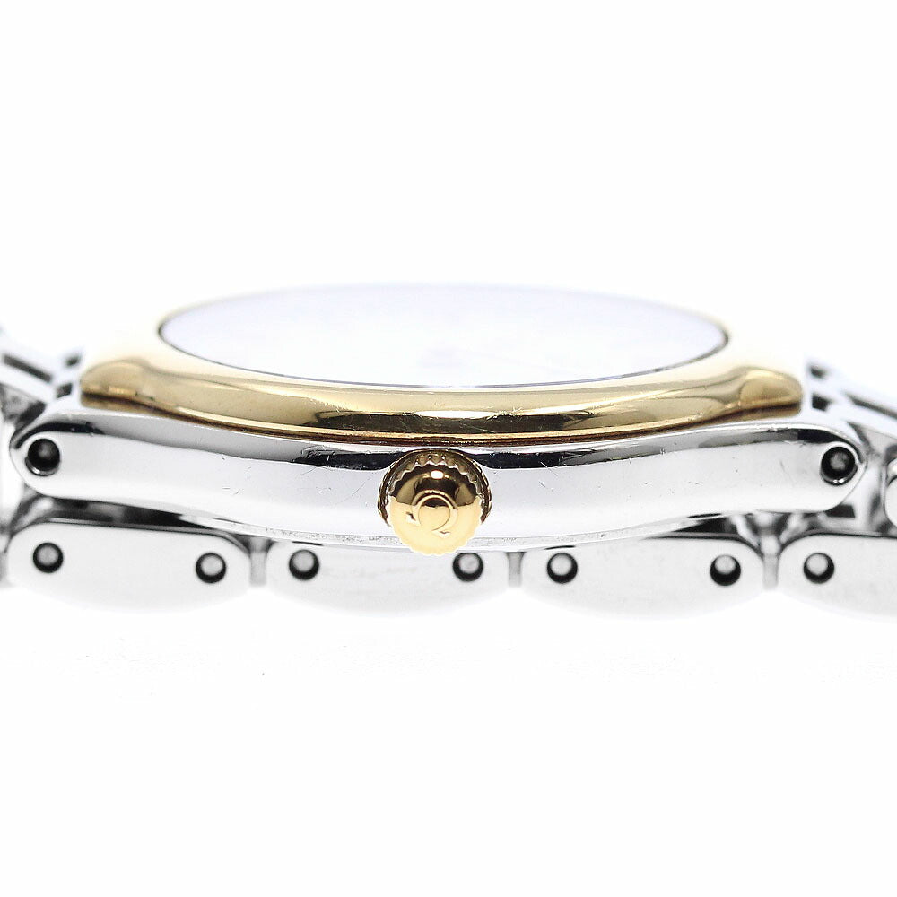 OMEGA De Ville YG Bezel Quartz Ladies Watch