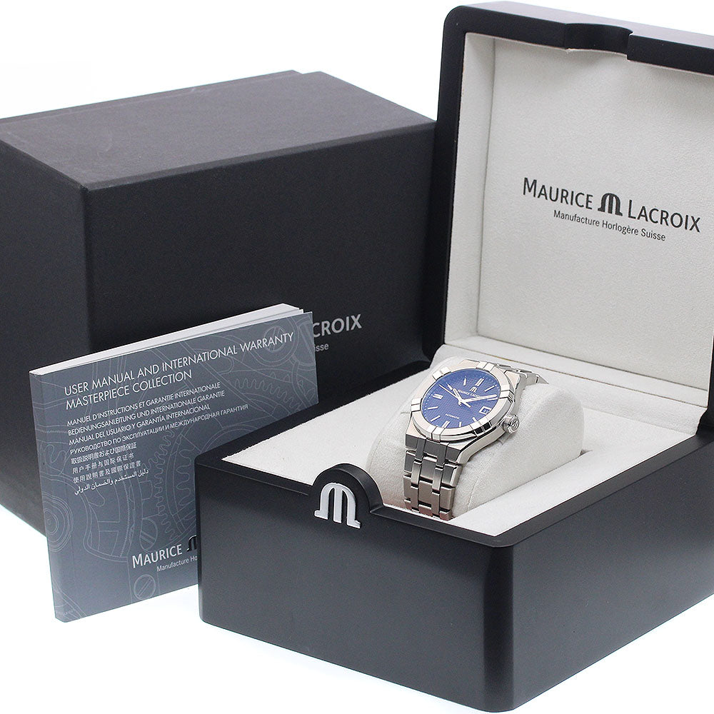 MAURICE LACROIX AI6007-SS002-330-1 Icon Date Automatic Men's Watch (with box and warranty)