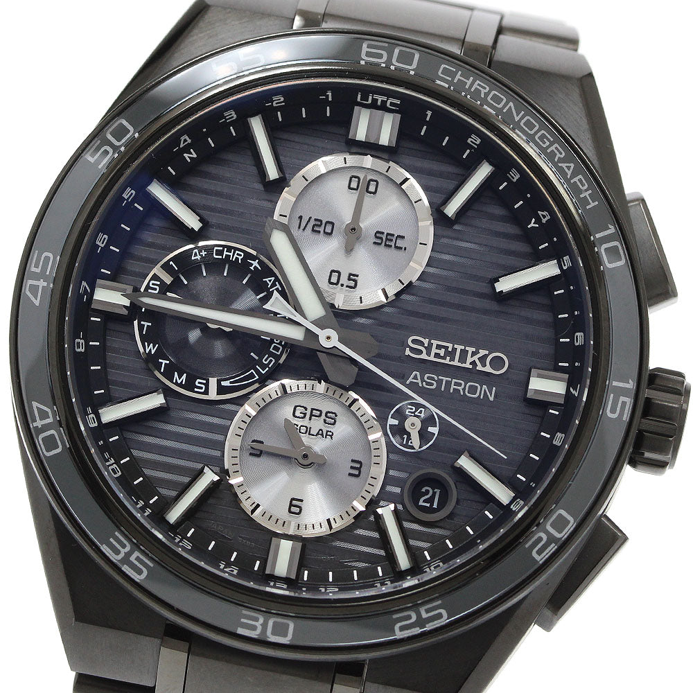 SEIKO SBXC179/5X83-0AP0-1 Astron Nextar GPS Solar Radio Controlled Men's Watch Excellent Condition with Box and Warranty.