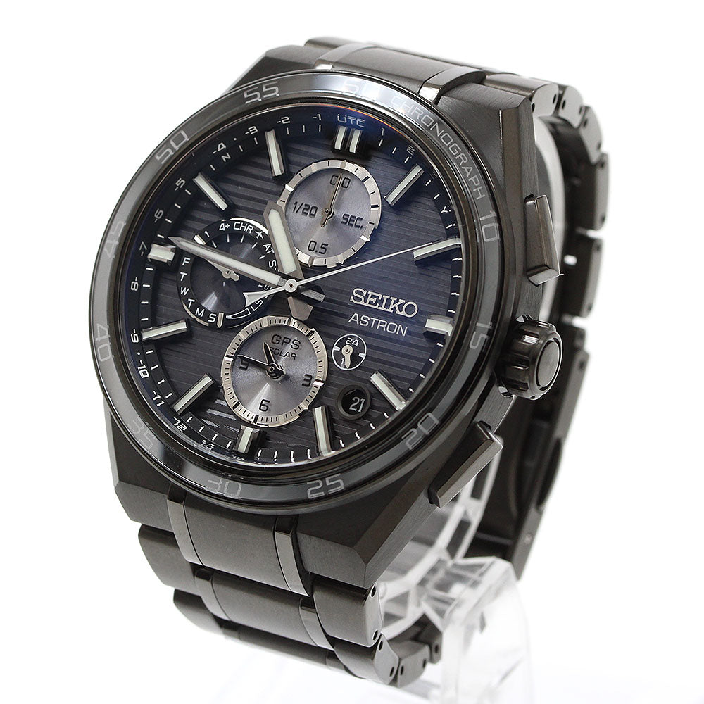SEIKO SBXC179/5X83-0AP0-1 Astron Nextar GPS Solar Radio Controlled Men's Watch Excellent Condition with Box and Warranty.